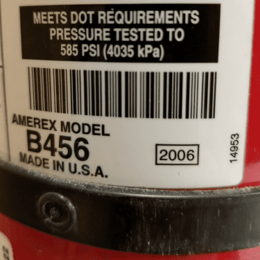 Hydro Test Fire Extinguisher